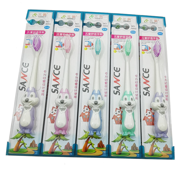 D2211 Boutique de Los Niños cepillo de dientes del Bebé Hogar viajes filamento suave piel limpia 2 yuanes department store tienda al por mayor