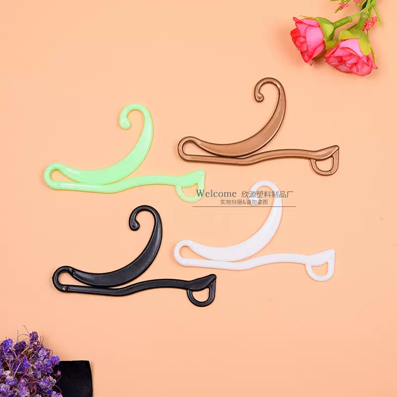 现货塑料袜钩包装优质挂架毛巾连体裤挂架包装袋钩子工厂批发