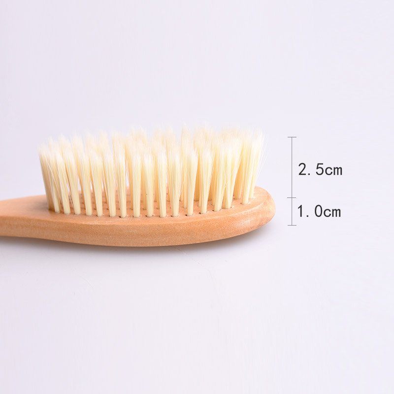 Fábrica al por mayor cepillo de zapatos mango doméstico cepillo de zapatos cepillo suave descontaminación eliminación de polvo cuidado cepillo de limpieza uso diario en el hogar