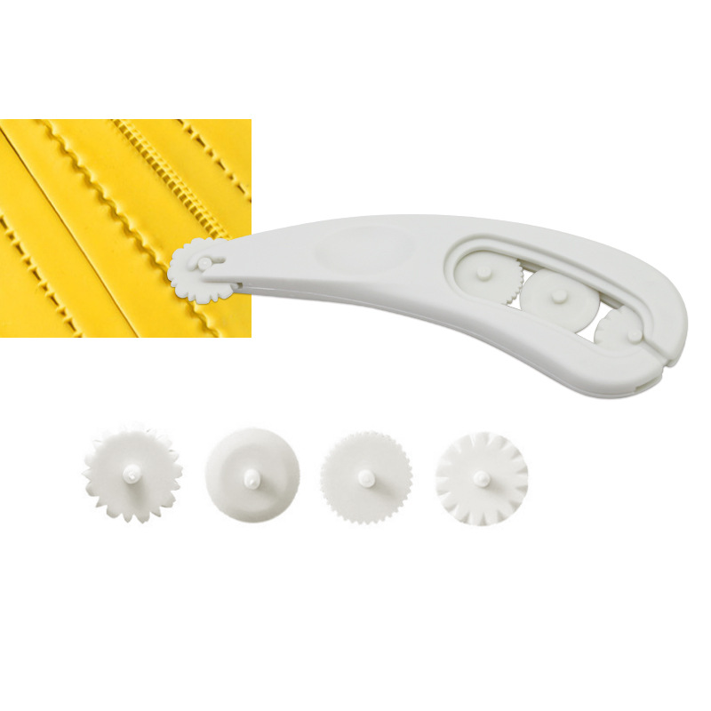 Venta caliente transfronteriza nuevo rodillo fondant que forma el cuchillo repujado cuchillo de corte de cerámica cuchillo fábrica lote mezclado