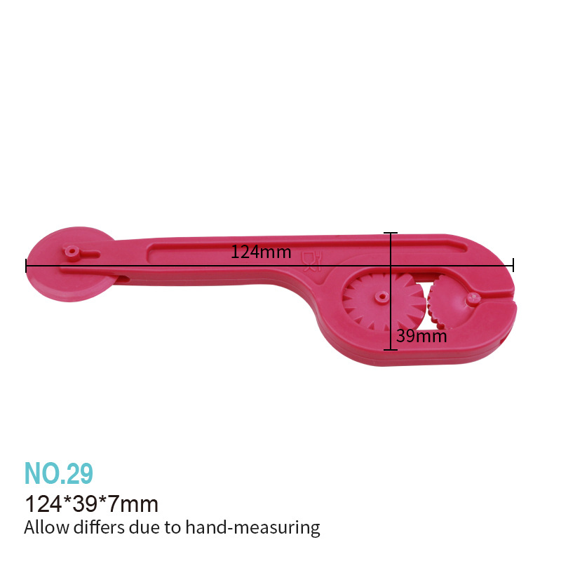 Venta caliente transfronteriza nuevo rodillo fondant que forma el cuchillo repujado cuchillo de corte de cerámica cuchillo fábrica lote mezclado