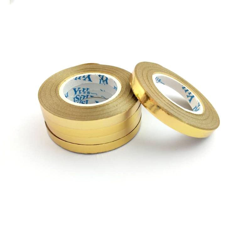 Oro brillante de los 5mm * 10M