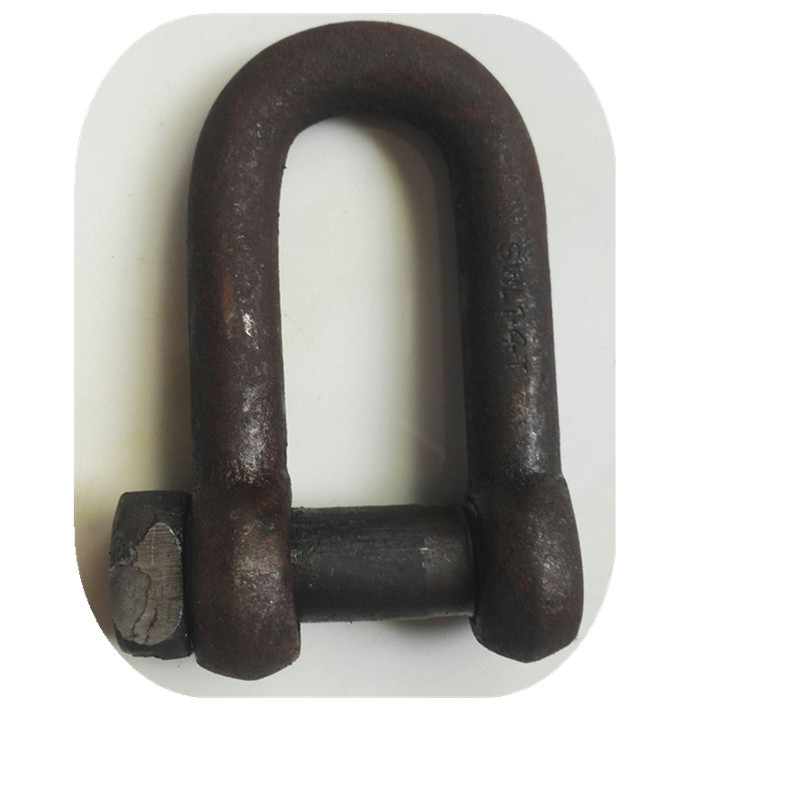 即墨厂家直销  D型黑色拖网卸扣