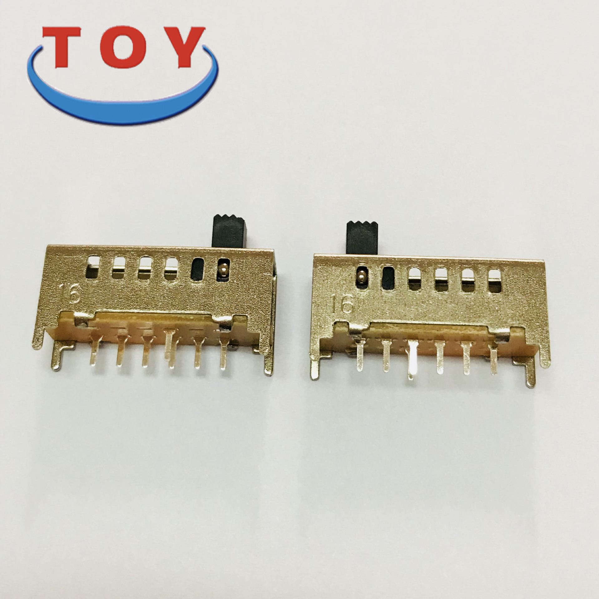 厂家直销6挡拨动开关 SS16F03玩具6档滑动开关 价格优惠 质量X20