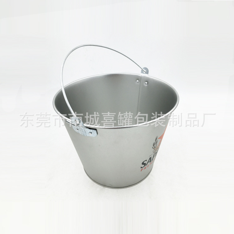 镀锌板冰桶 马口铁冰桶 手提奶白铁防漏水啤洒冰桶  KTV酒吧铁桶