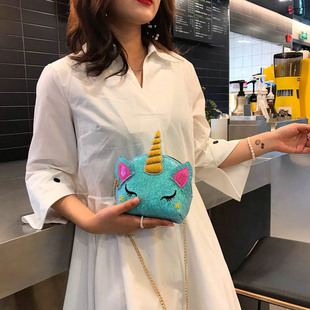 Summer cartoon cute card holder, one-shoulder bag