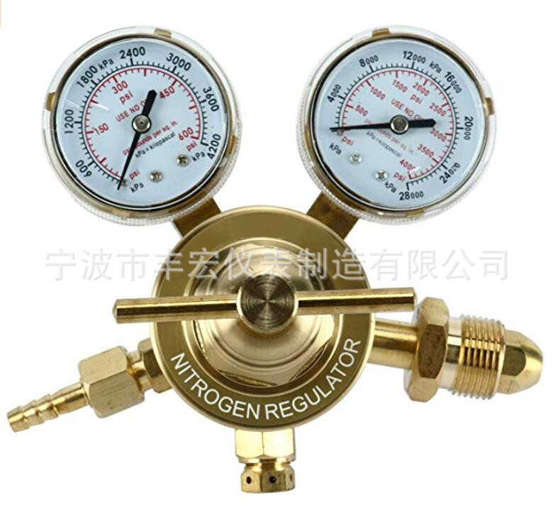 宁波市丰宏仪表制造有限公司工厂批发 批量氮气减压器