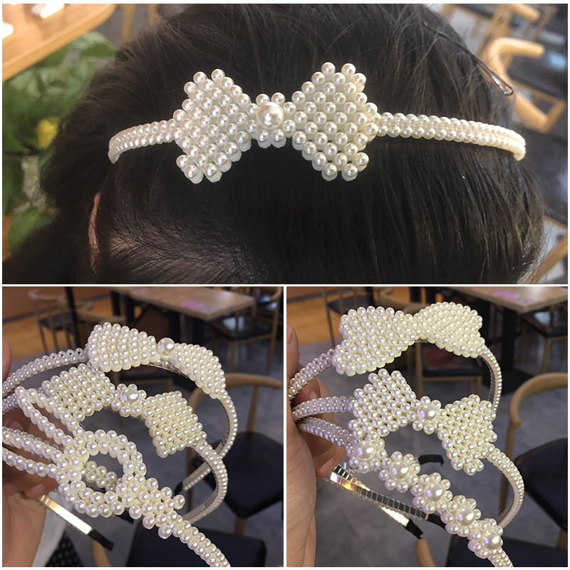 children's headband pearl