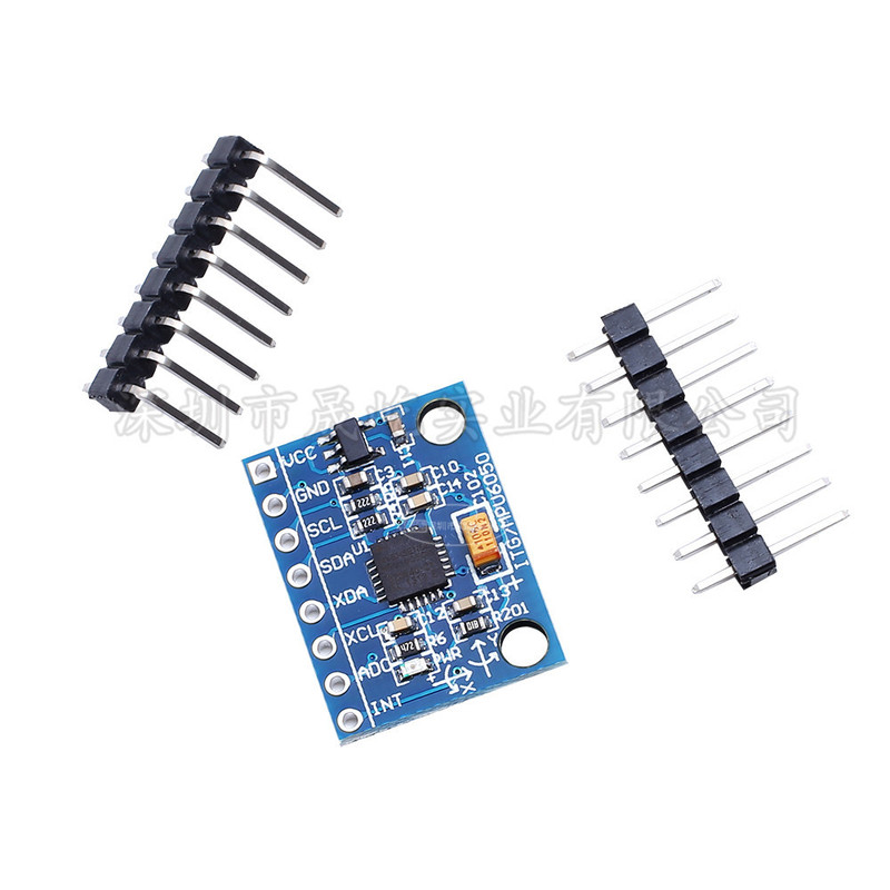 GY-521 MPU-6050 module three-axis acceleration gyroscope 6DOF module GY-521 MPU-6050 module three-axis acceleration gyroscope 6DOF module