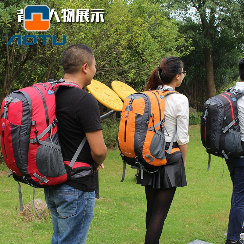 Вогнуто-выпуклая уличная сумка для альпинизма Мужская и Женская дорожная сумка, походный рюкзак, компьютерный рюкзак AT6907 оптом