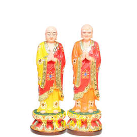 阿难迦叶佛像图片十大弟子佛像十八罗汉图片塑像树脂玻璃钢