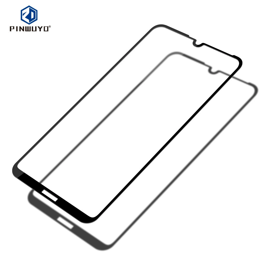 Защищающее стекло PINWUYO, золотой бриллиантовый рисунок, совместимо с Huawei Enjoy 9E, защита экрана