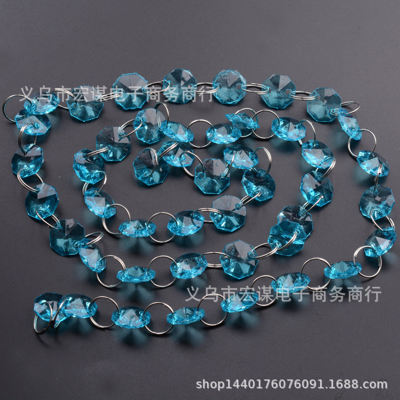 Acrylic Beads Wedding Props Arch Arrangement Crystal Lamp Hanging Beads Wedding Road Lead Store Bead Curtain