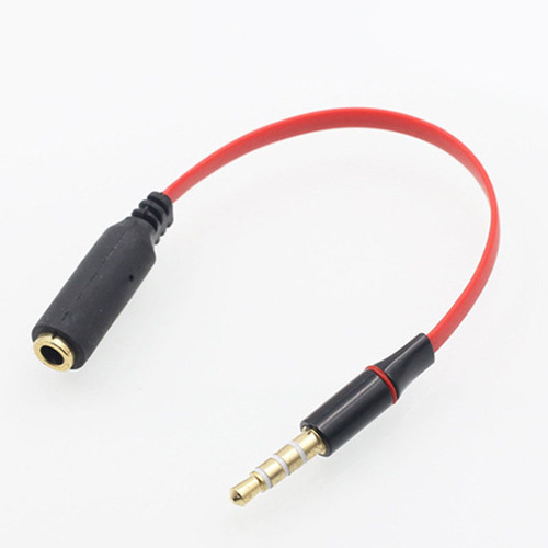 3.5mm音频线 3.5毫米公对母转接线 手机圆孔耳机线转接线ABS外壳