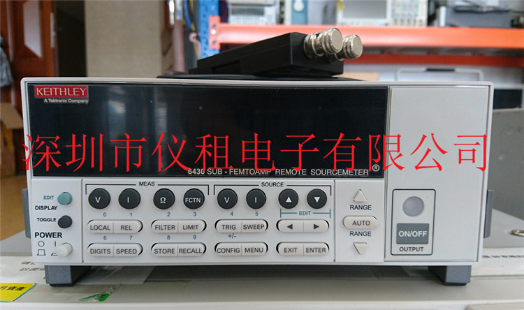 销售 租赁 回收  美国吉时利Keithley 6430 亚fA程控源表 6430