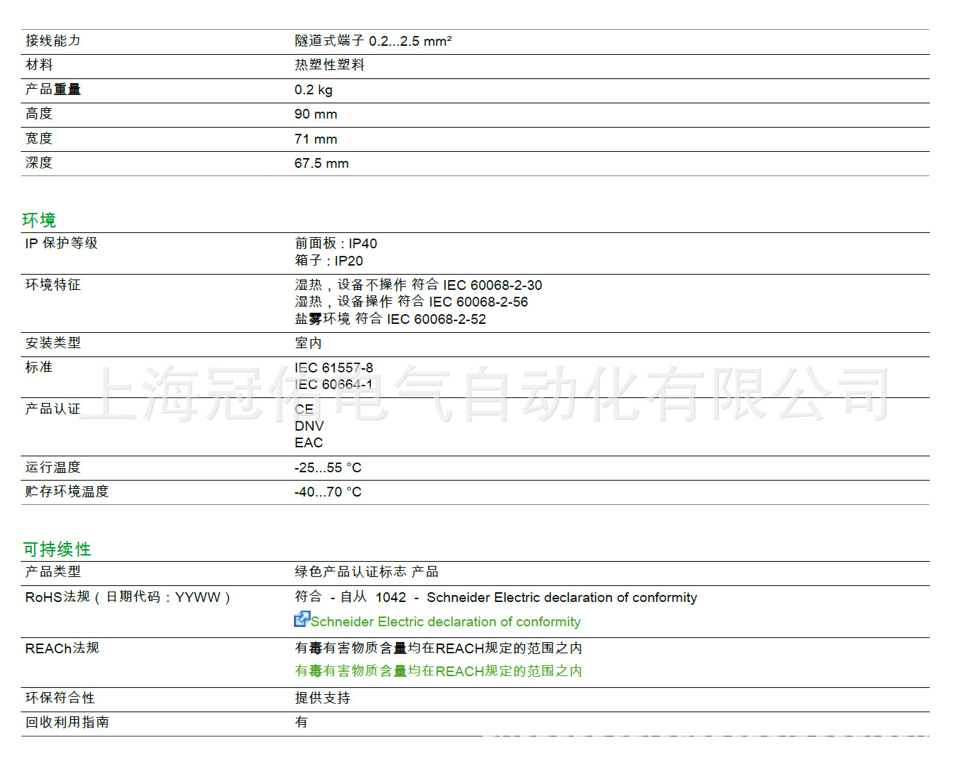 A9MEM3210 -电能表 IEM3210 - CT - 脉冲输出