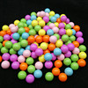 Acrylic plastic solid round beads, factory direct supply