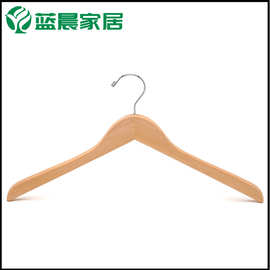 实木衣架服装店衣服架防滑衣挂西装衣撑木头成人衣挂木质衣服架子