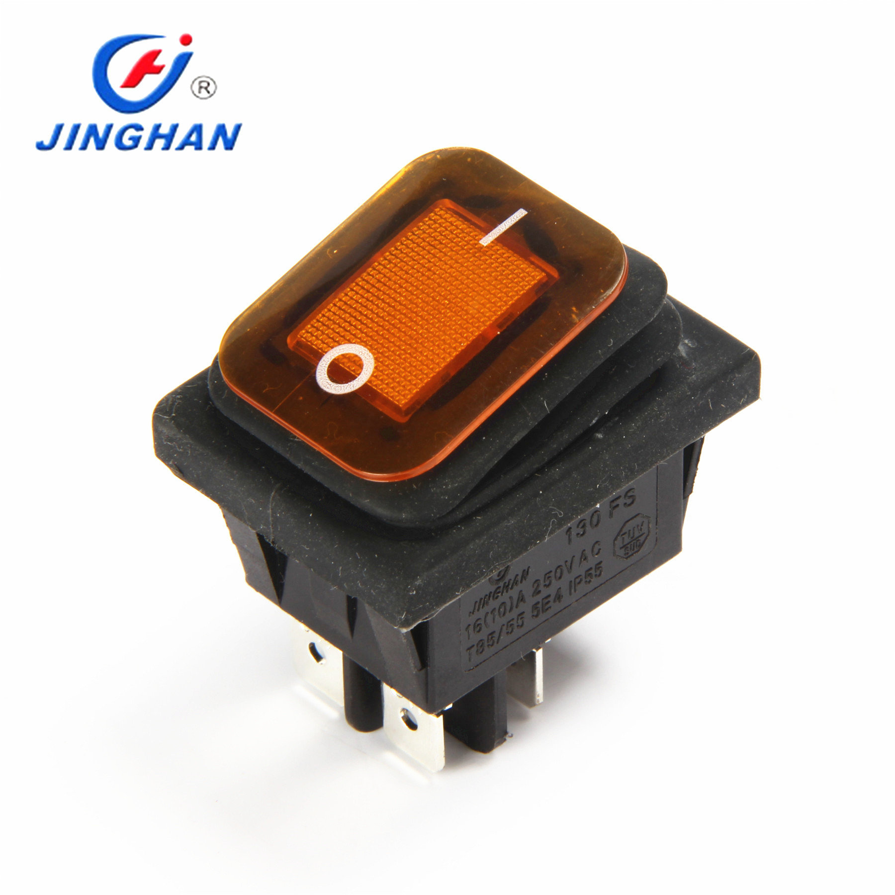 晶瀚 JINGHAN防水开关 大电流开关 复合点船型开关 KCD4-130FS