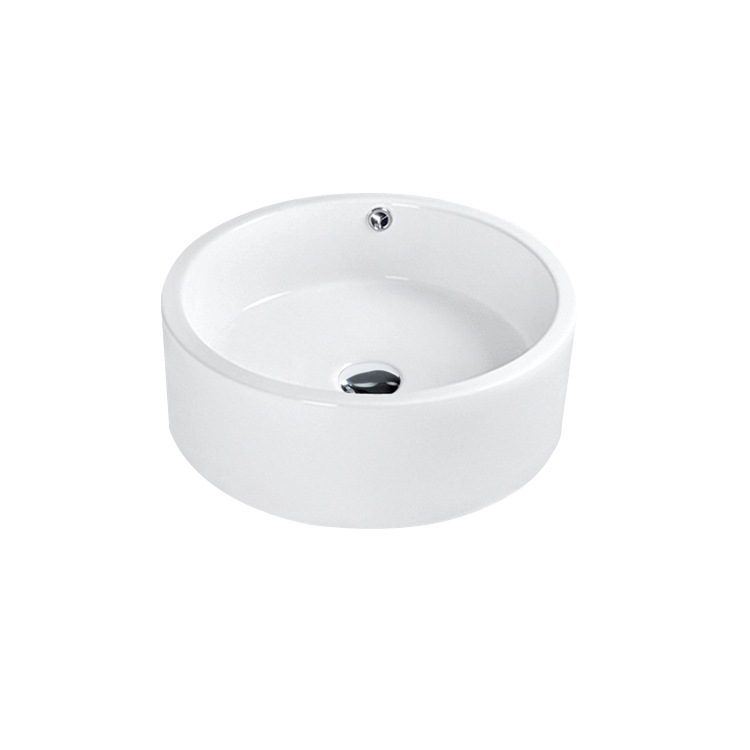 Recta Cuenca Superior lavabo de cerámica lavabo cuenca oval Mesa arte Cuenca image 3