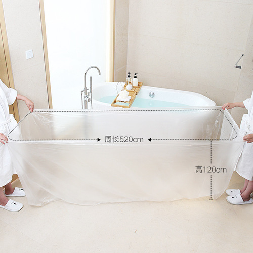 Time Disposable Bath Bag Toilet Mat Toilet Cover Emergency Urinary Bag Hotel Bathtub Shower Bag Set Thickened
