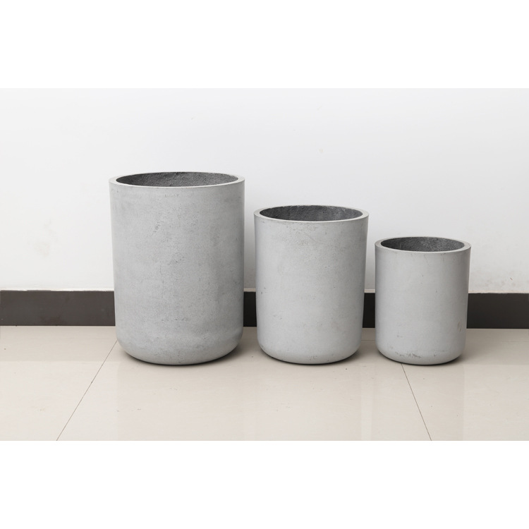 Simple Round Bottom Flower Pot Large Plant Potted Nordic Indoor Fleshy Flower Pot Creative Home Decoration Ornaments Flower Pot