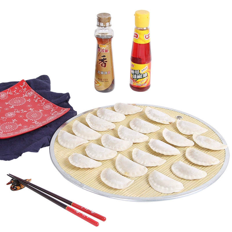 Креативные утки для dumpling на полу, тарелка для пельменей круглая двусторонняя бытовая лапша и паста, бамбуковая штора бамбуковая занавесь для пельменей