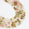 Factory direct selling natural stone watermelon pearl ball balls diy bracelet accessories semi -finished beads wholesale