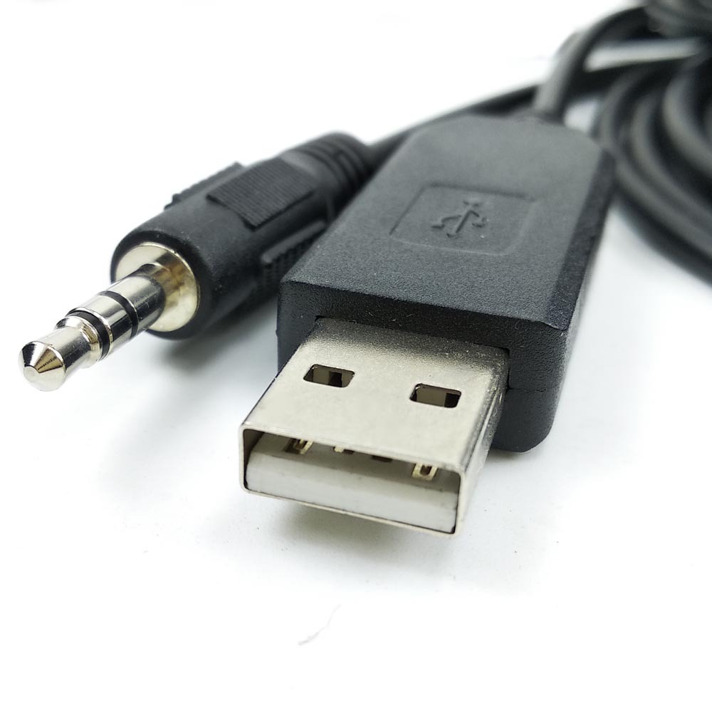 USB转音频头转USB转3.5耳机头串口线电视工装线HS电视参数配置线