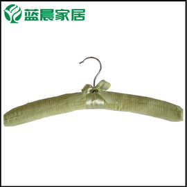 外贸订单源头布包衣架海棉衣架布艺衣架棉布衣架花布衣架厂家直供