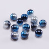 Two-color plastic beads from pearl, jewelry, accessory, gradient