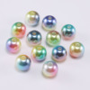 Two-color plastic beads from pearl, jewelry, accessory, gradient