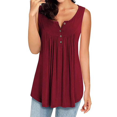 Cross-border eBay AliExpress 2024 summer hot-selling solid color 4-button women's ready-to-ship tight fashionable sexy