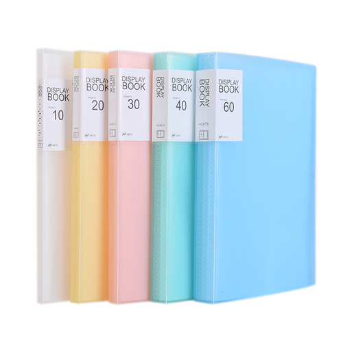 A4 Folder with Multi-Layer Insert Sheets, Transparent Inserts, and Student Exam Paper Storage Pouch