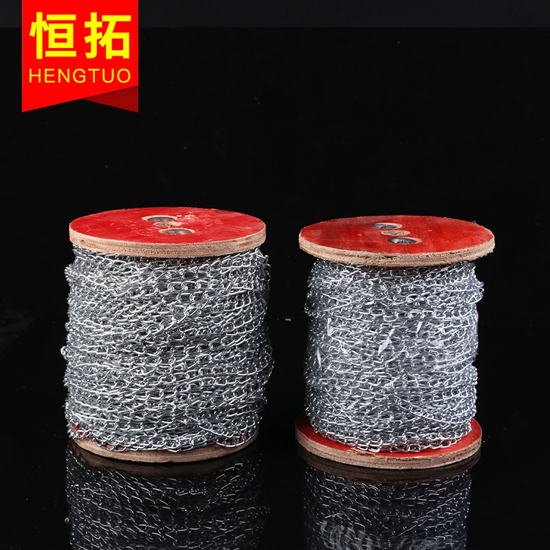 Декоративная цепочка, маленькая железная цепочка, вывеска для рекламных щитов, подвесная цепочка для пожарной безопасности, подвесная цепочка, люминесцентная лампа, подвесная цепочка