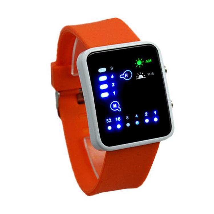 화이트 오렌지 리본