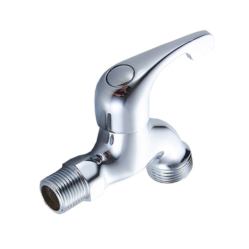 Copper 6-point water outlet washing machine faucet, quick-opening spout, wall-mounted washing machine faucet, manufacturer wholesale
