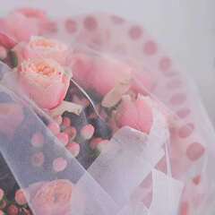 Manufacturer wholesale flower packaging materials floral gauze Valentine's Day flower bouquet packaging fairy gauze 20 yards