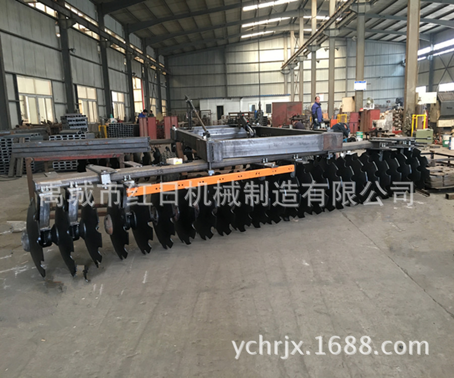开荒整地圆盘耙  液压自卸拖车   红日出口圆盘耙   重耙