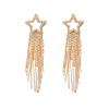 Silver needle, earrings, silver 925 sample, European style, wholesale