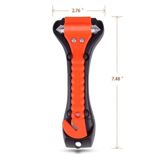 Car Escape Tool Safety Hammer Mini Stainless Steel Bus Survival Hammer Emergency Self Rescue Escape Window Breaker