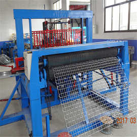 全自动单丝菱形网机 电动勾花网机 煤矿支护网机 图片