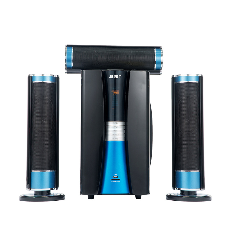 Subwoofer de madera de alta potencia JERRYPOWER USB3.0 Altavoz Bluetooth JR-D3 de audio para el hogar