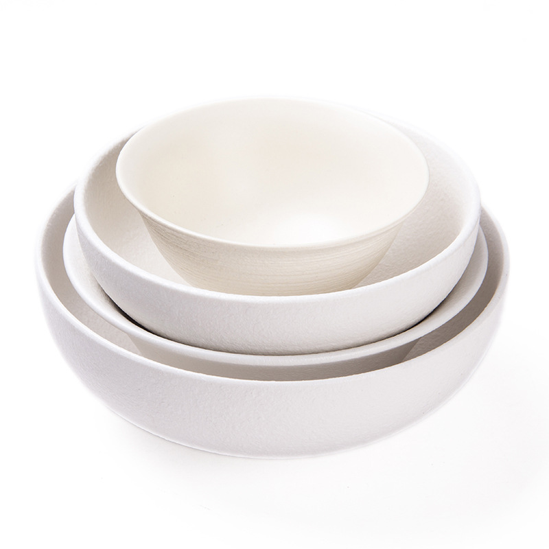 6 pulgadas tazón de cerámica ensalada sopa de fideos arroz tazón de comida ligera