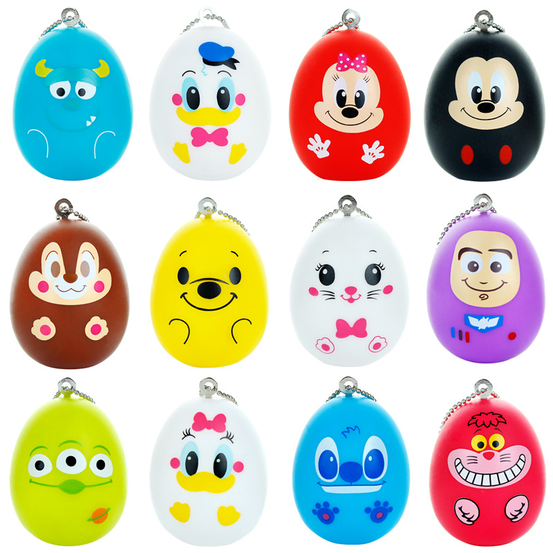 汽车钥匙扣男女挂件开口配饰钥匙环娃娃机玩偶珠链吊饰