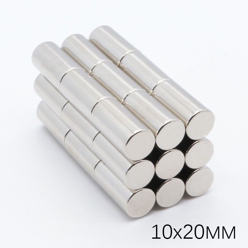 D10×20除铁器机械吸铁石玩具配件强磁圆柱磁铁10*30mm磁钢钕铁硼