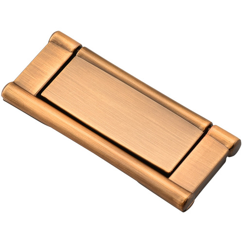 Factory direct supply of modern simple surface-mounted handles, bedside table flat-mounted concealed handles, zinc alloy kitchen cabinet handles