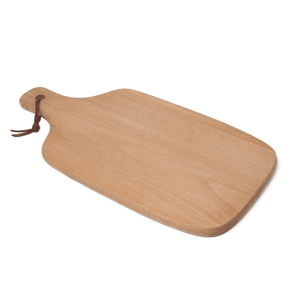 Tablero de corte de haya de cocina al por mayor tablero de pan creativo de estilo japonés tablero de corte de pizza de madera tablero de corte de postre de frutas