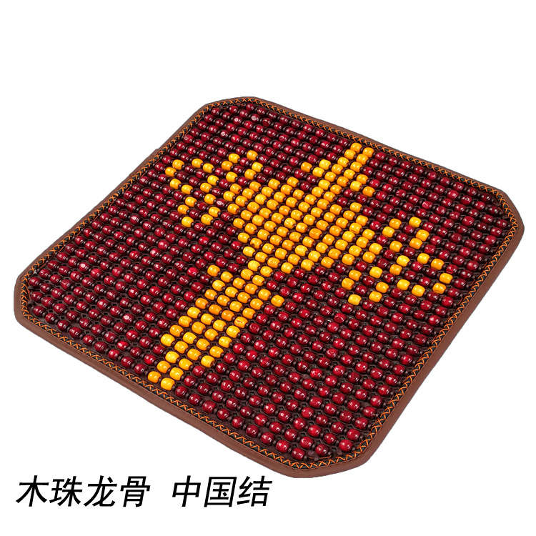 Cool pad: Qìchē Wood Bead - wooden-bead-brown