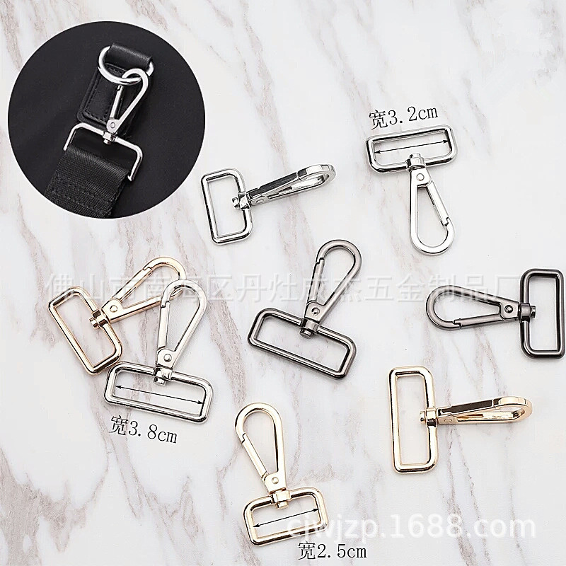 合金背包手袋扣环锁扣狗扣钩扣 皮具包包五金配件